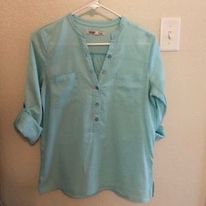 Tunic style Linen top old navy XS